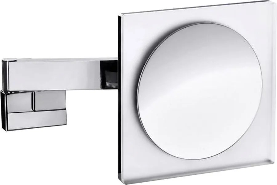 Emco Cosmetic mirrors Prestige - Kozmetické zrkadlo nástenné s LED osvetlením, 3 násobné zväčšovanie, chróm 109606024