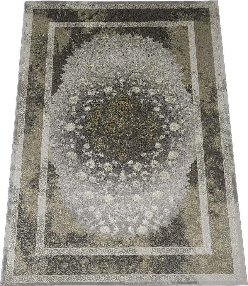 Koberec Deluxe 9091 béžový s orientálnym vzorom – obdĺžnikový Rozmer: 140x190 cm