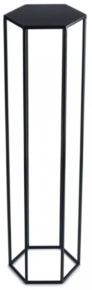 Stojan na kvety 100x24 cm čierna