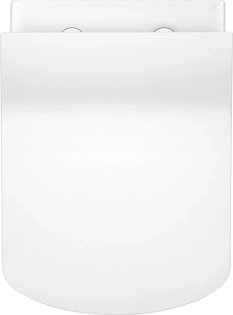 Deante Anemon Zero, toaletné sedátko s pomalým zatváraním 45 x 37 cm, biela, CDZ_6ZOZ
