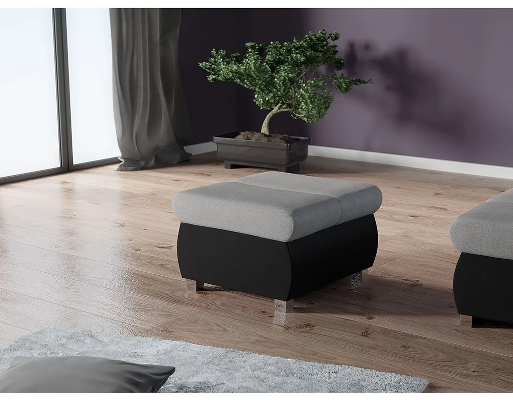 Taburetka Kanton malá, Dostupné poťahy: Magic Velvet 2219 + Magic Velvet 2217