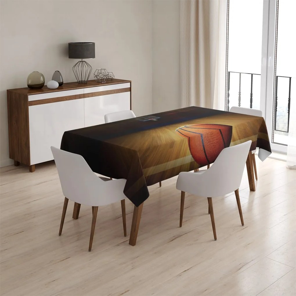Sablio Obrus Basketbal - 90x90 cm