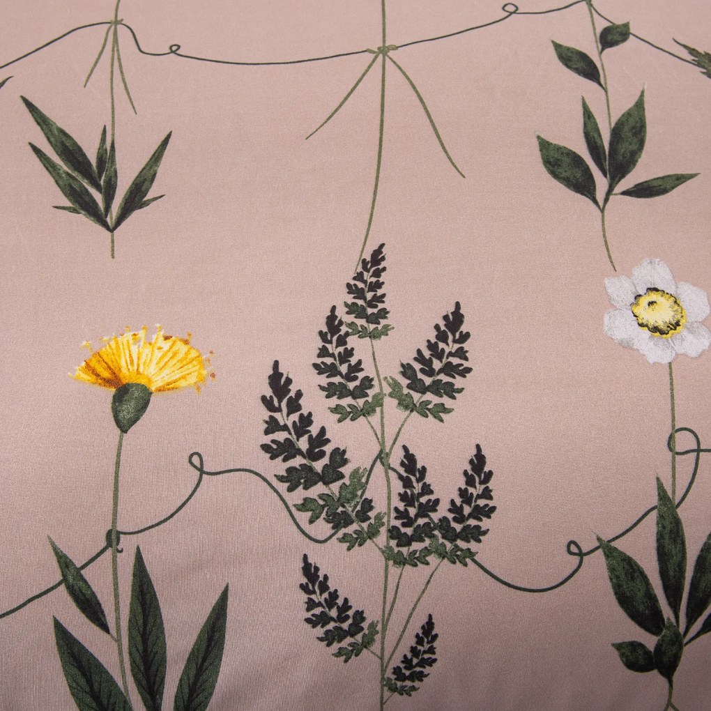 Obliečky z mikrovlákna HERBÁŘ béžové Rozmer obliečky: 2 ks 70 x 90 cm | 200 x 220 cm