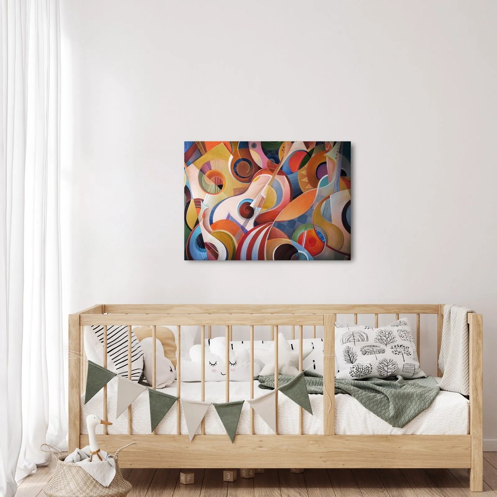 Obraz - Hudobný abstrakt (70x50 cm)