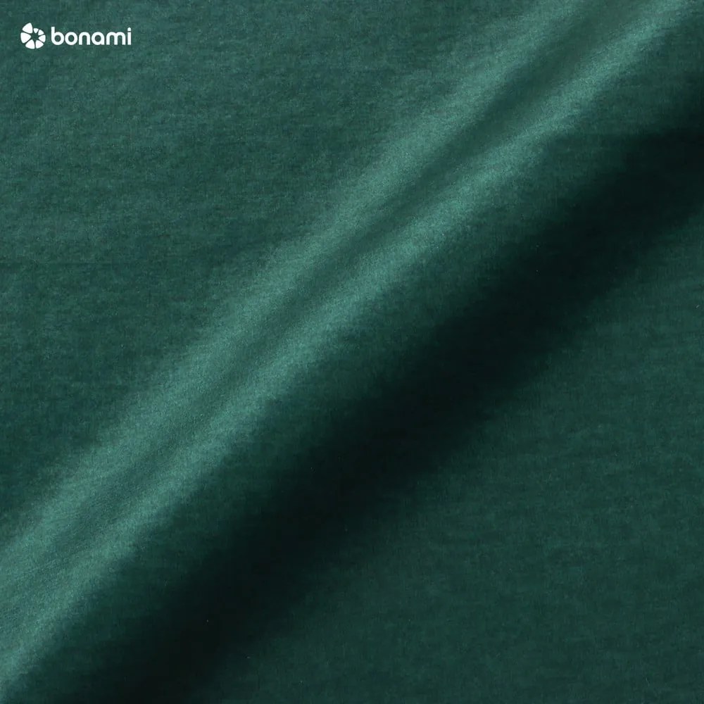 Zelená zamatová rozkladacia pohovka Milo Casa Luca