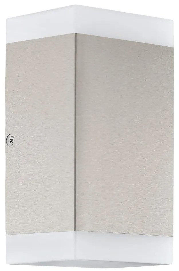 Eglo 75545 - LED Vonkajšie nástenné svietidlo CARPINERA 2xGU10/4,6W/230V IP44