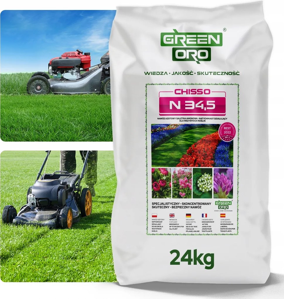 Dusíkaté hnojivo Amónny liadok Záhradný 24kg 1200m2 Hnojivo na trávu a trávnik