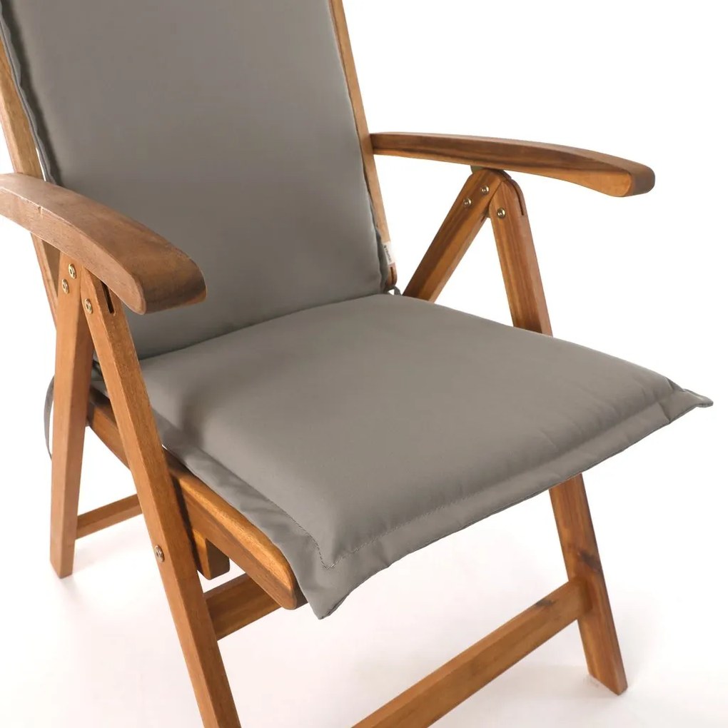 Látkový podsedák 45 × 116 cm, sivá