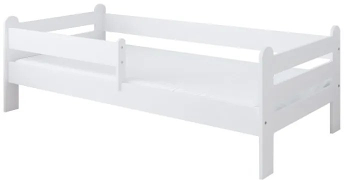 Detská posteľ RIŠKO, bez zásuvky, Biela