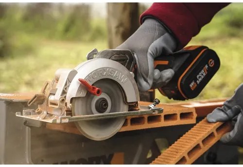 Aku kotúčová píla WORX 20V WX531.9 bez akumulátora a nabíjačky