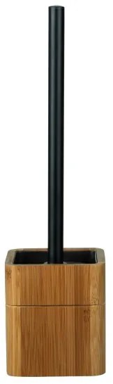 WENKO 26104100 - WC kefa SERRO 10x37 cm hnedá/čierna