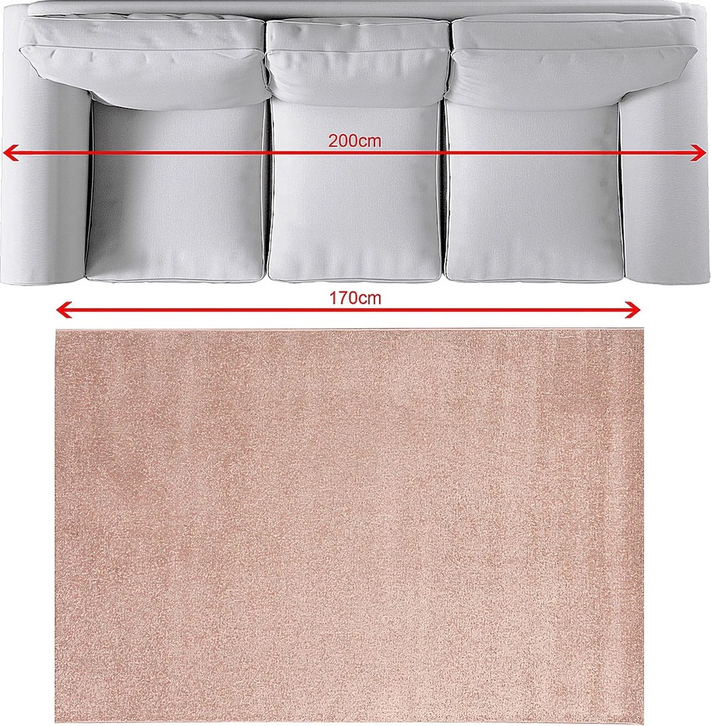 Koberec Casino soft rose 120x170cm