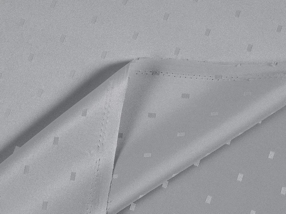 Biante Dekoračný záves TF-080 Obdĺžničky na sivom 150x180 cm