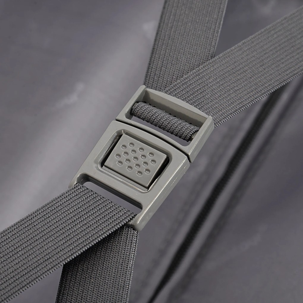 Kabínový kufor na 4 kolieskach 55x39x20cm ľadovo modrá