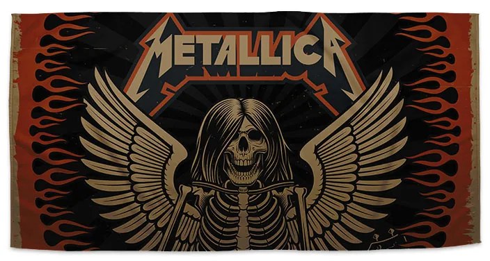 Sablio Uterák METALLICA Padlý anděl - 50x100 cm