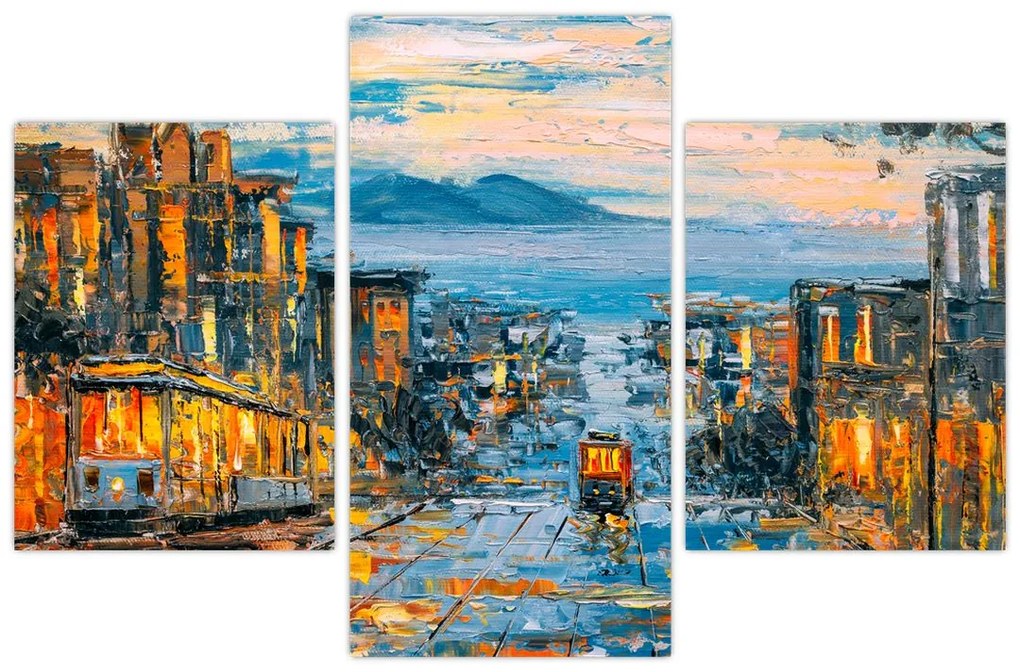 Obrázok - Cable Car, San Francisco (90x60 cm)