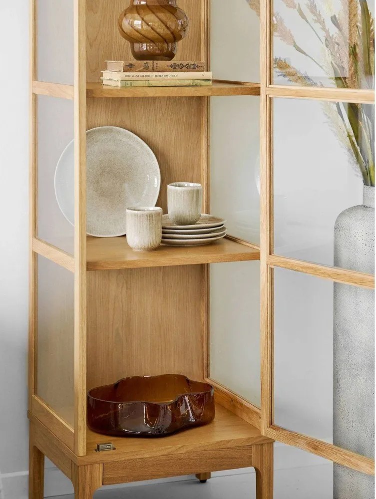 Béžové kameninové šálky v súprave 4 ks 360 ml Viola – House Nordic