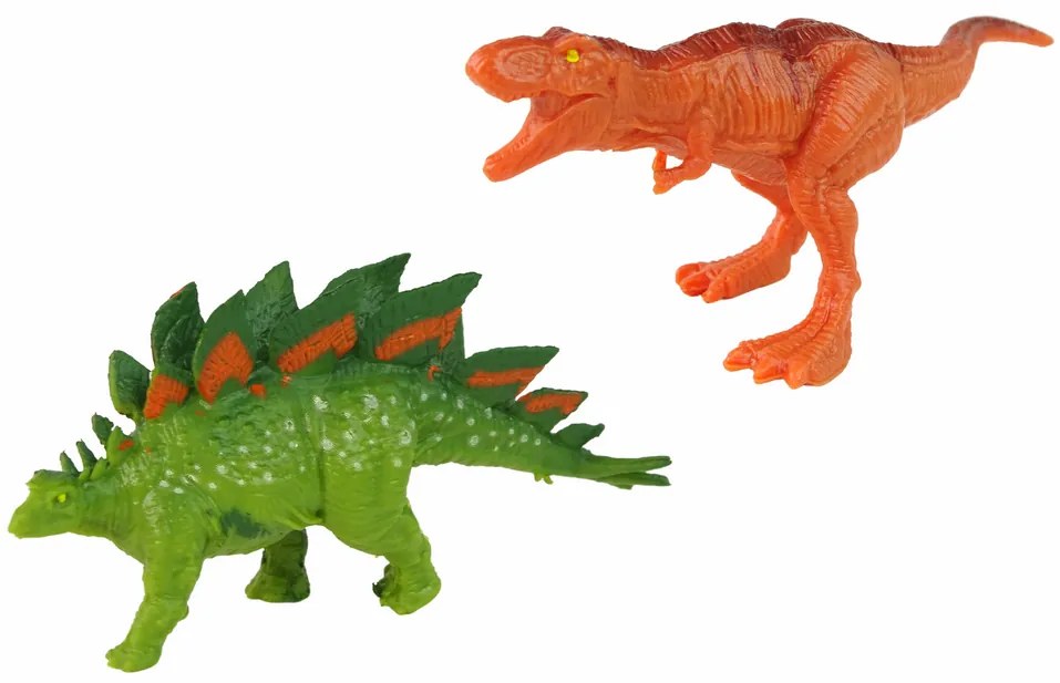 Lean Toys Sivé terénne auto – 2ks. Dinosaurov