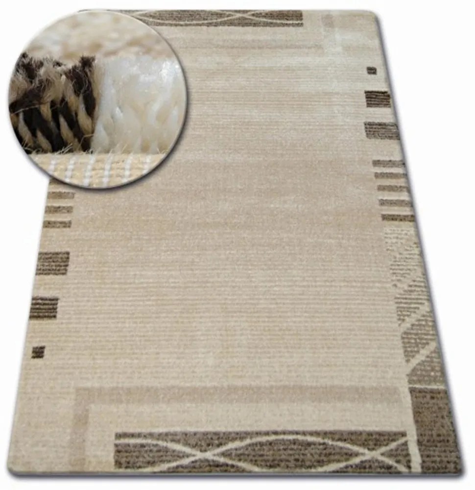 Kusový koberec Bren krémový 120x170cm