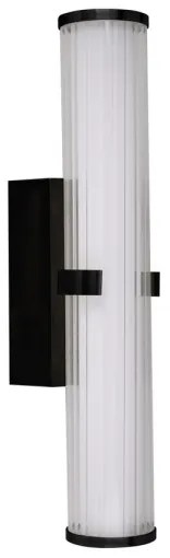 Searchlight 63125-1BK - LED Kúpeľňové svietidlo CLAMP LED/18W/230V IP44 čierna