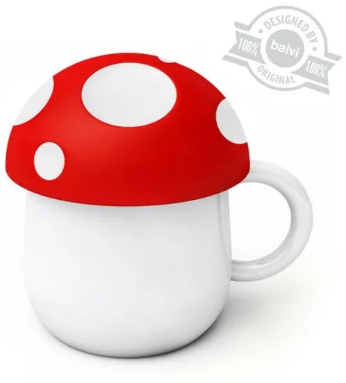 Hrnček s viečkom Balvi Fungo