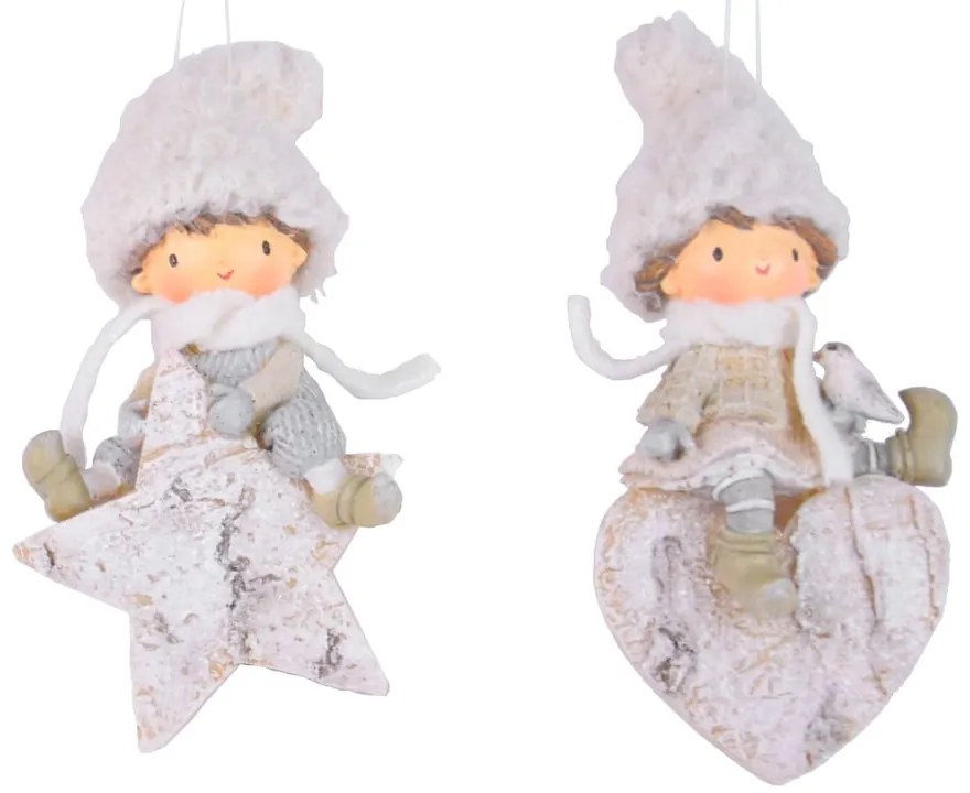 Závesné vianočné dekorácie v súprave 2 ks - Ego Dekor