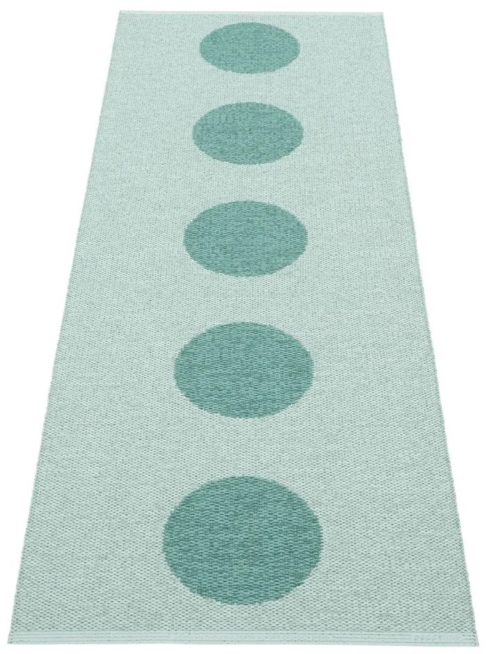 Tyrkysový vnútorný a vonkajší behúň 70x200 cm Vera Pop Jade – Pappelina