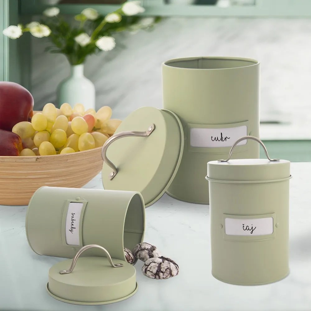 Kovová dóza Greenish – Orion