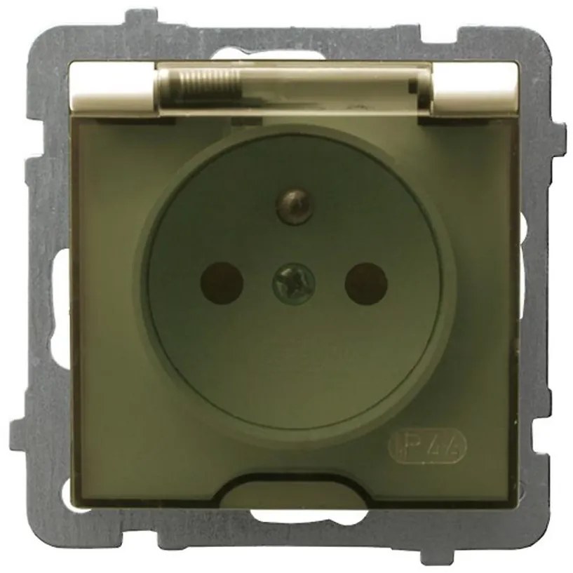 Vypínač biely ecru