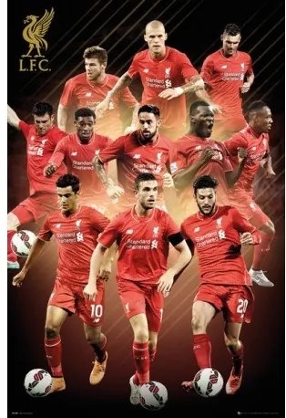 Plagát na stenu FC LIVERPOOL, Players, 61/91,5cm, SP1285 GB EYE LIV1792