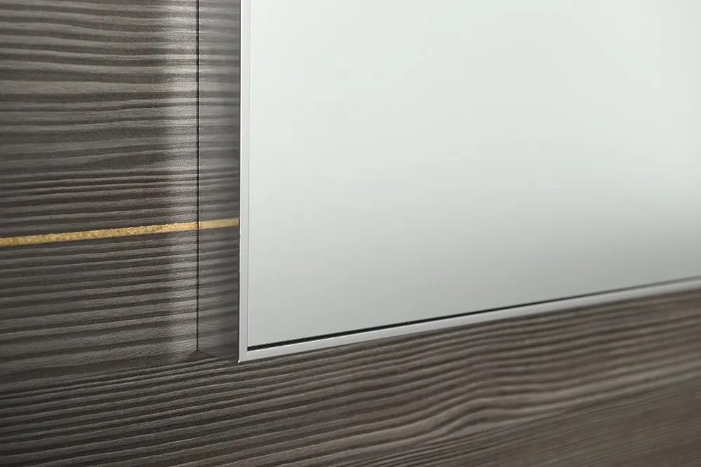 Sapho Sapho, AROWANA zrkadlo v ráme, 1200x600mm, chróm, AW1260