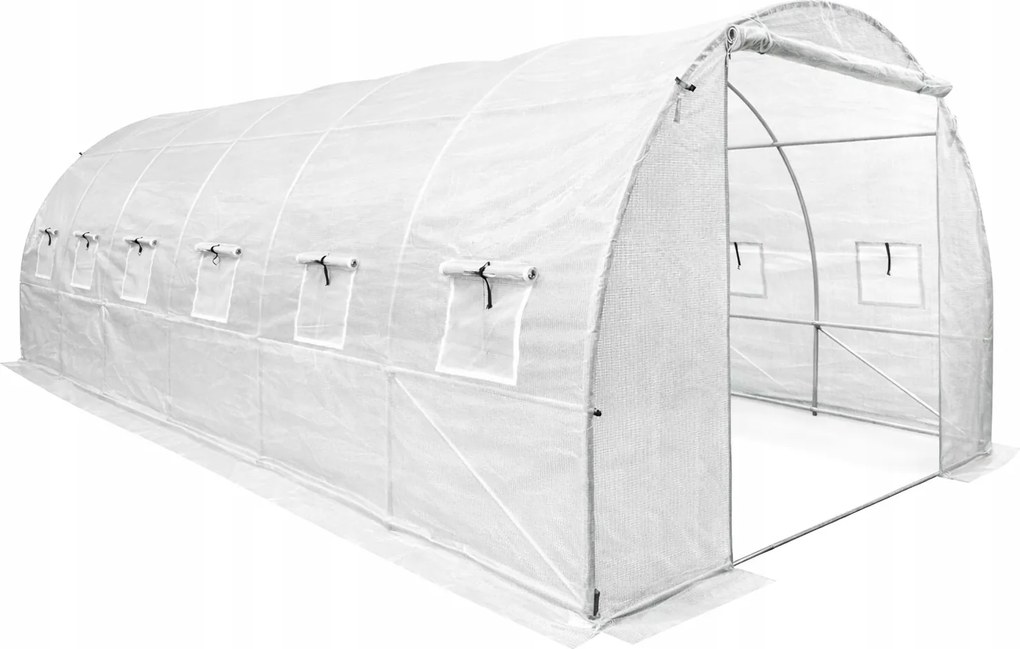 Fóliovník 3x6m biely