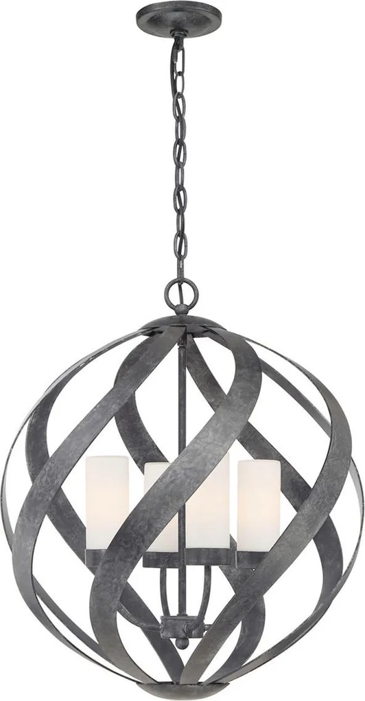 XXXLutz VONKAJŠIE ZÁVESNÉ SVIETIDLO, 50.1/68.2 cm Elstead Lighting - Online Only bytové doplnky - 009093118302