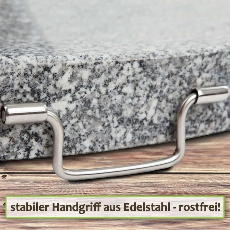 Anaterra Žulová základňa slnečníka, okrúhla, 30 kg