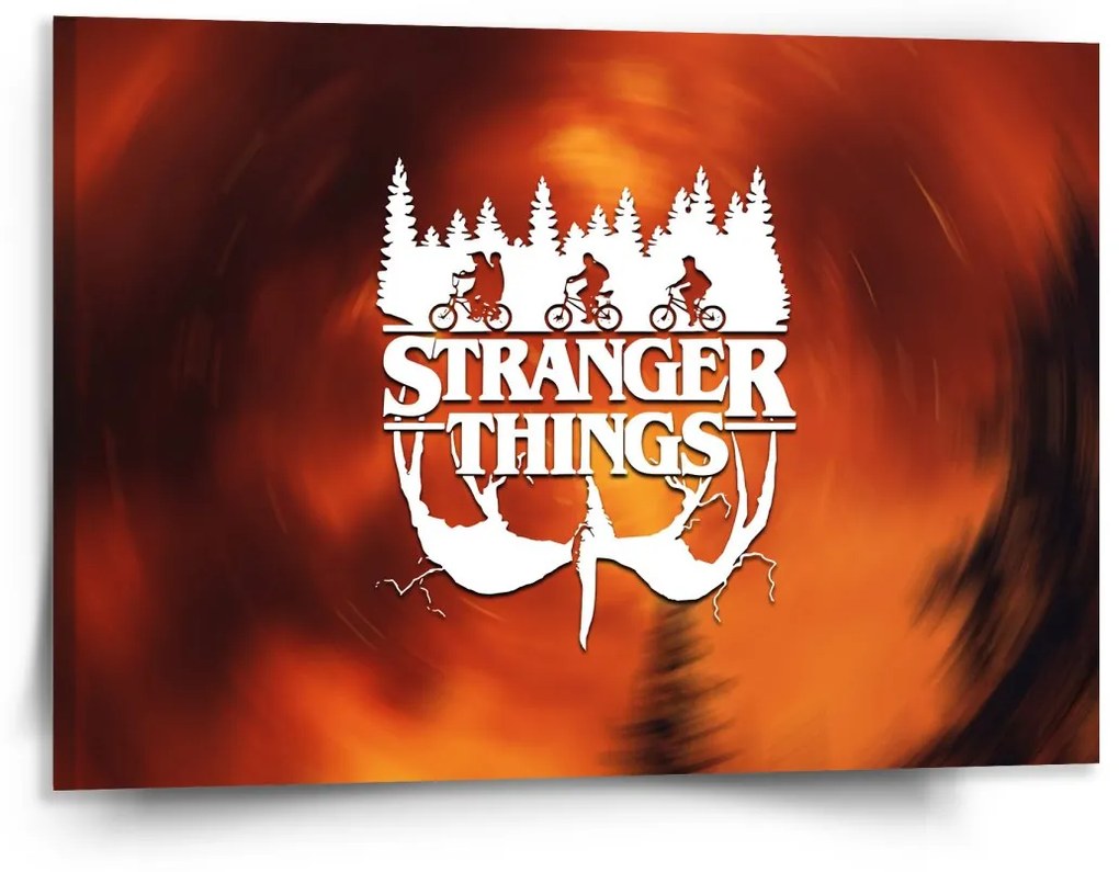 Sablio Obraz Stranger Things Glow - 150x110 cm
