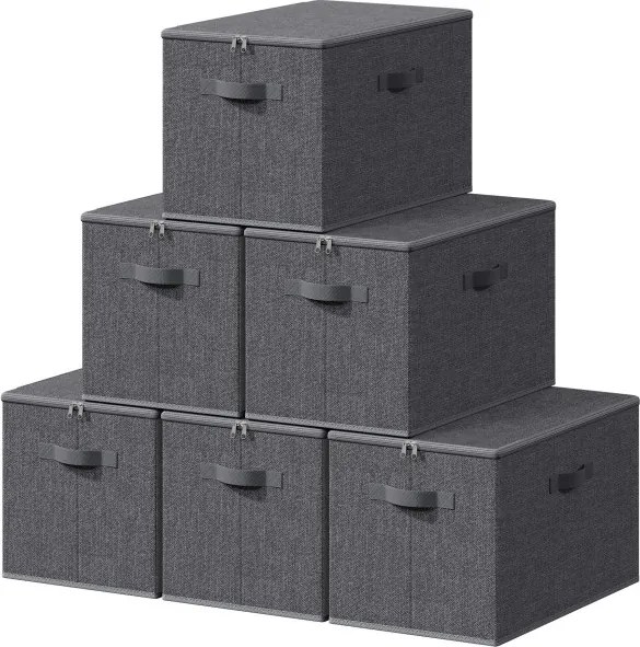 Sada šiestich úložných boxov RZBB35050GN03 (6 ks)
