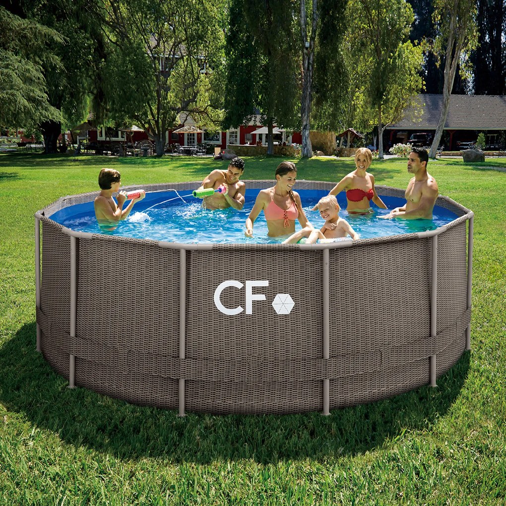 Bazén Planet Pool CF FRAME ratan - 366 x 122 cm