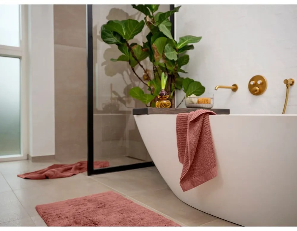 Červená froté bavlnená osuška 70x140 cm Classic – Zone