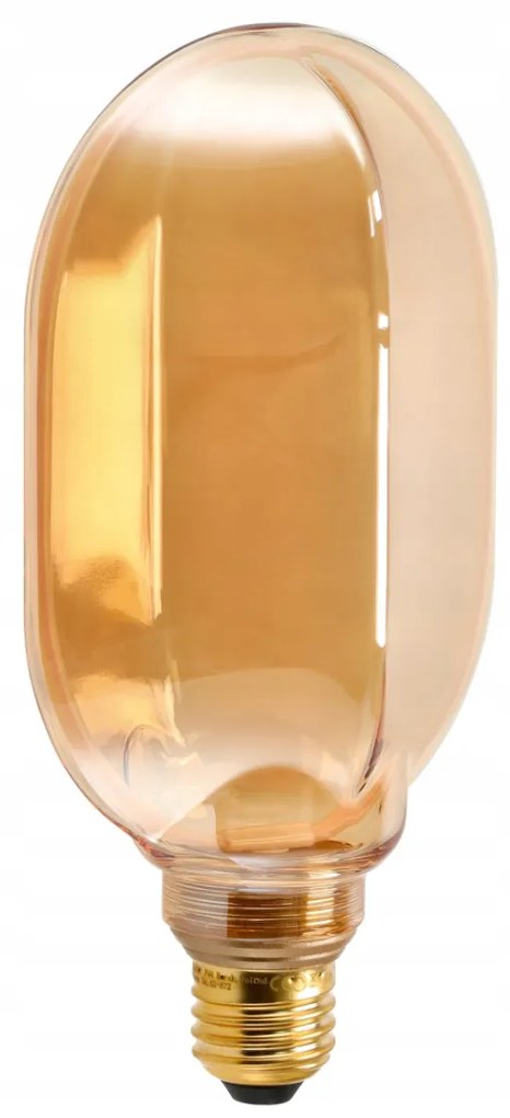 ECOLIGHT Dekoratívna LED žiarovka E27 4W 200lm O100 Amber Retro - rada ZERO