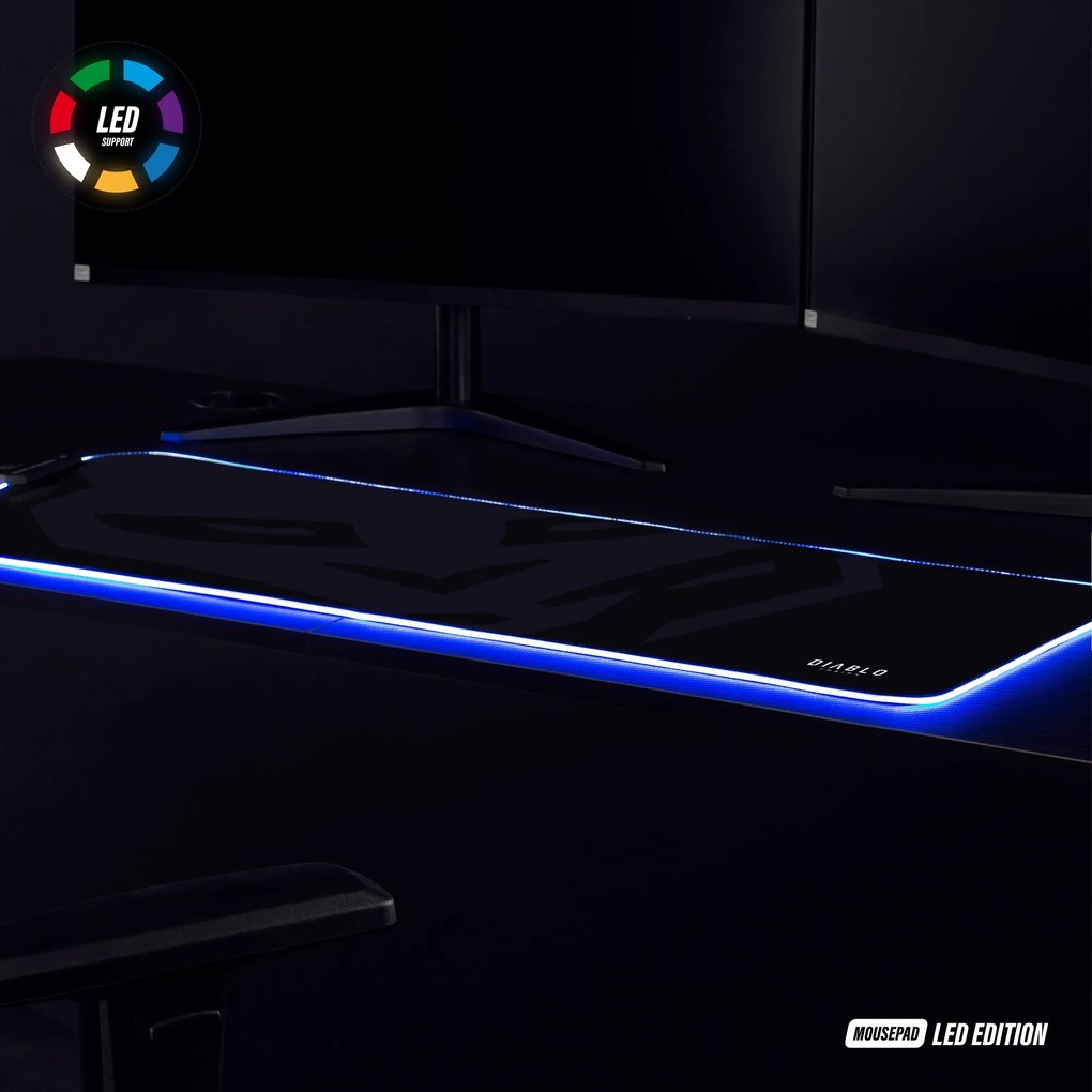 Gamingová podložka LED Diablo Chairs
