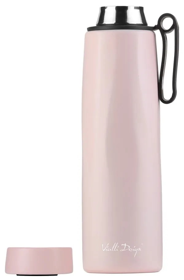 Ružová termoska 500 ml Fuori – Vialli Design