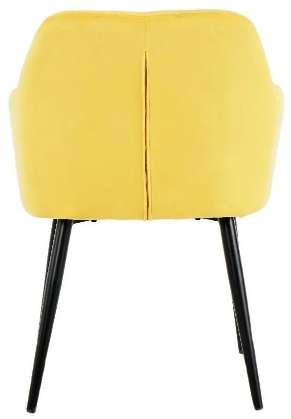 LuxuryForm Jedálenská stolička Atlanta - žltá