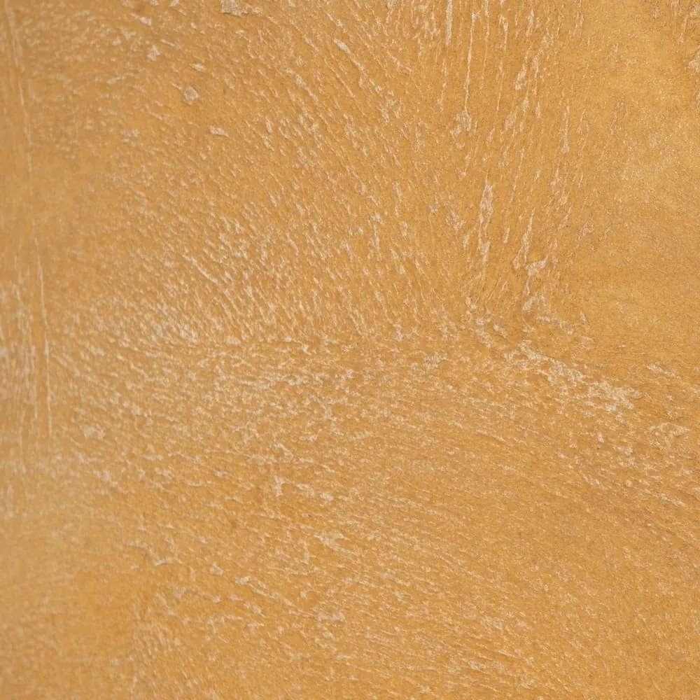 Keramická vysoká váza v horčicovej farbe (výška 60 cm) Eufen – Ixia