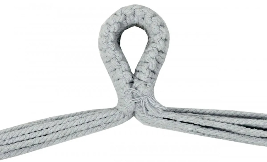 Brazílske hojdacie kreslo BAHIO šedé