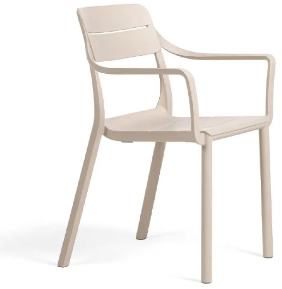 CASSIA ARMCHAIR záhradná stolička s podrúčkami corda