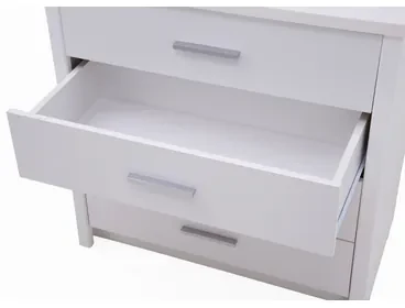 Biela komoda GRAZ 4S