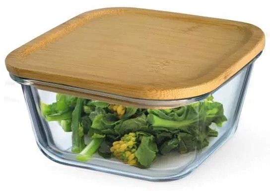 Simax dóza na potraviny s bambusovým vekom 0,5 l