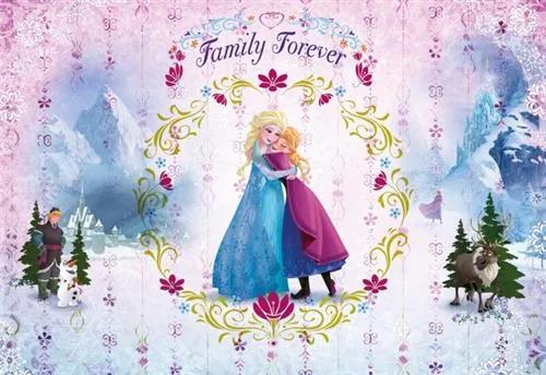 Vliesové fototapety, rozmer 184 cm x 254 cm, Frozen Family Forever, Sunny Decor SD479