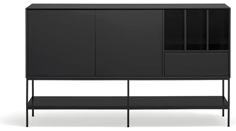 Čierna komoda 166x98x45 cm Platt – Teulat