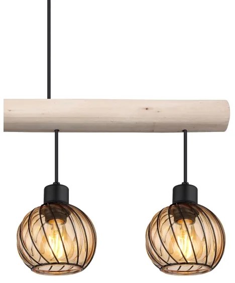 Globo 15534-4H - Luster na lanku PAULO 4xE27/15W/230V